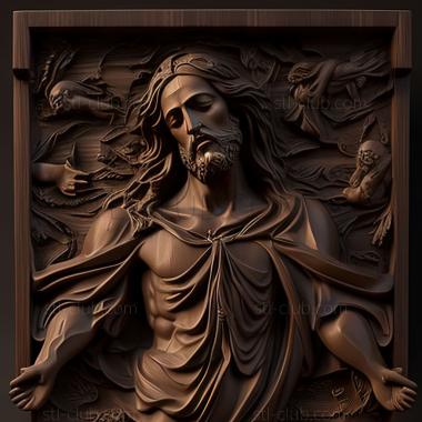 3D model st jesus (STL)